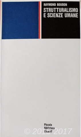 Copertina di Strutturalismo e scienze umane